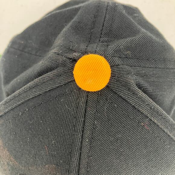 Top Of The World Black Iowa Hawkeye University Snap Back Flat Bill Youth Hat Cap - Picture 10 of 12